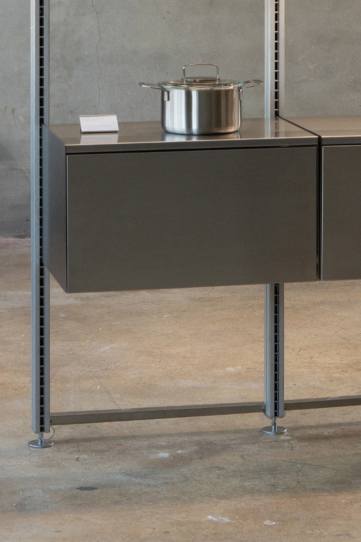 SYSTEM000 DRAWER (L) - STAINLESS STEEL